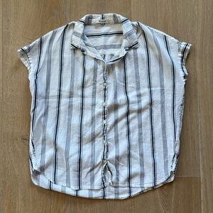 Madewell peasant shirt